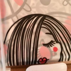 Orange Red Mermaid Peva Shower Curtain Paisley